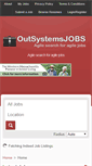 Mobile Screenshot of outsystemsjobs.com
